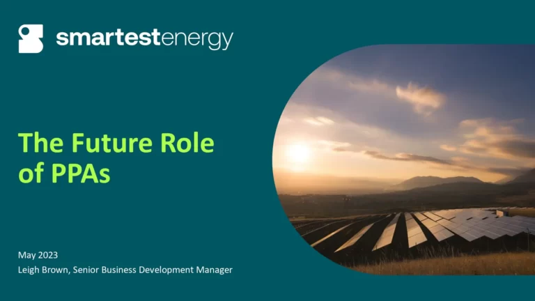 The Future Role of PPAs
