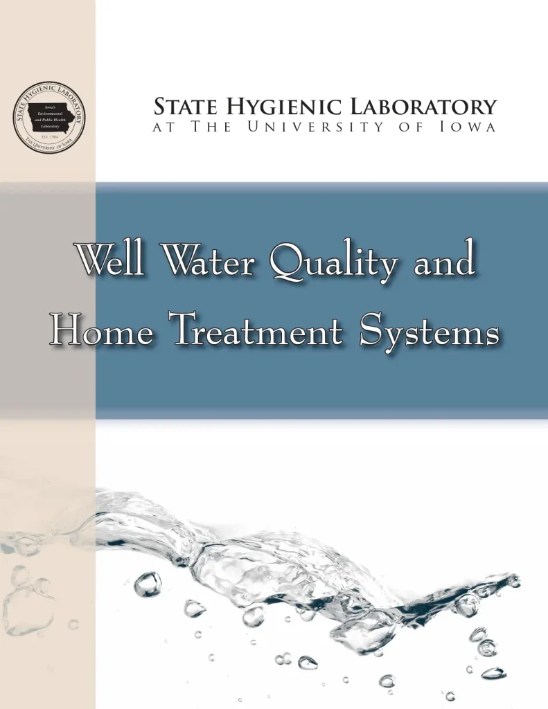 Well Water Quality and Home Treatment Systems