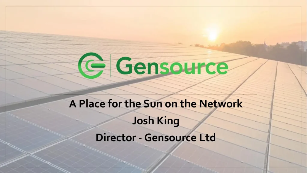 A Place for the Sun on Network