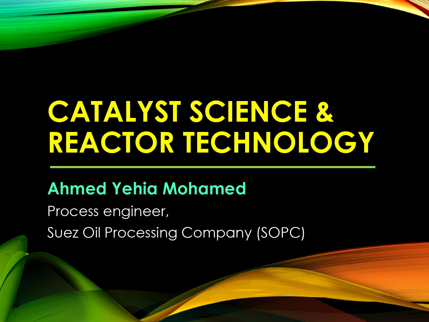 Catalyst Science & Reactor Technology