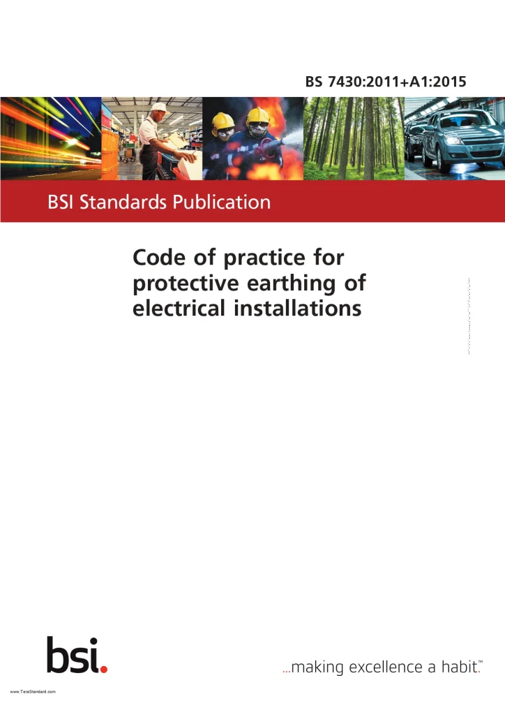 Code of Practice for Protective Earthing of Electrical Installations