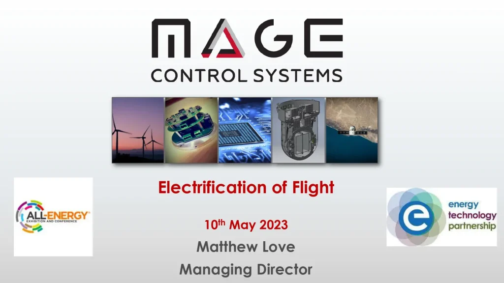 Electrification of Flight