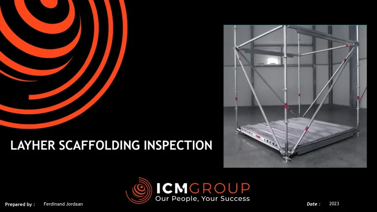 Layher Scaffolding Inspection