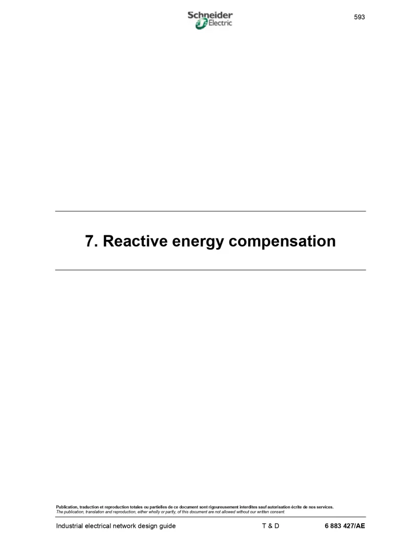 Reactive Energy Compensation