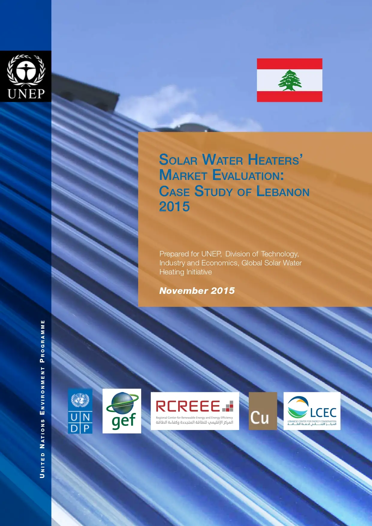 Solar Water Heaters’ Market Evaluation Case Study of Lebanon 2015