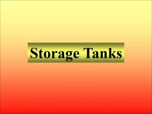 Storage Tanks