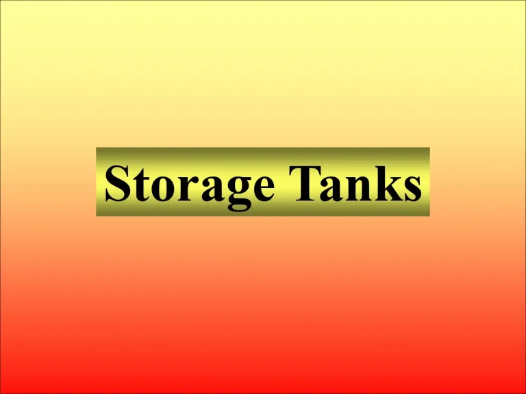 Storage Tanks