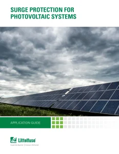 Surge Protection For Photovoltaic Systems