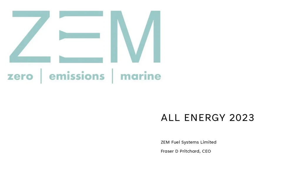Zero Emission Marine