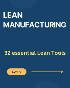 32 essential Lean Tools