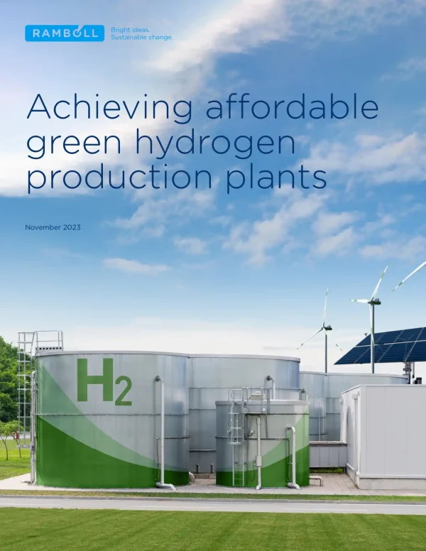Achieving Affordable Green Hydrogen Production Plants