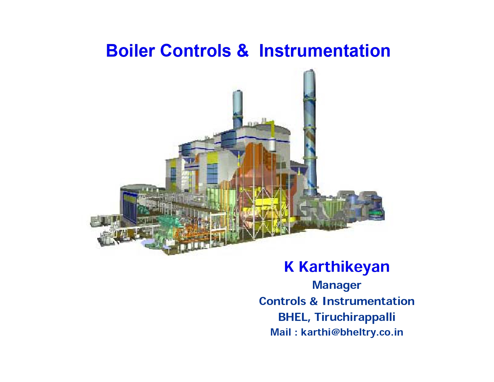 Boiler Controls & Instrumentation