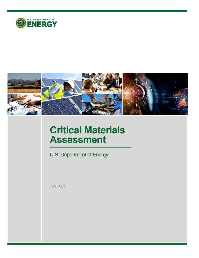 Critical Materials Assessment