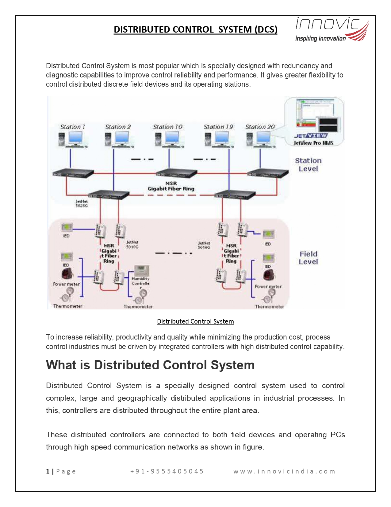 Distributed Control System (DCS)