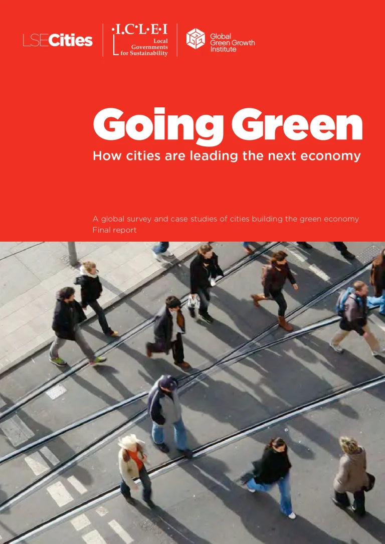 Going Green : How cities are leading the next economy