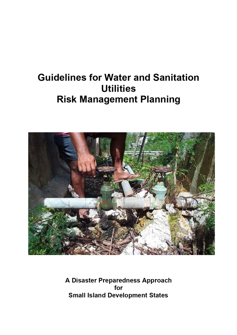 Guidelines for Water and Sanitation Utilities Risk Management Planning