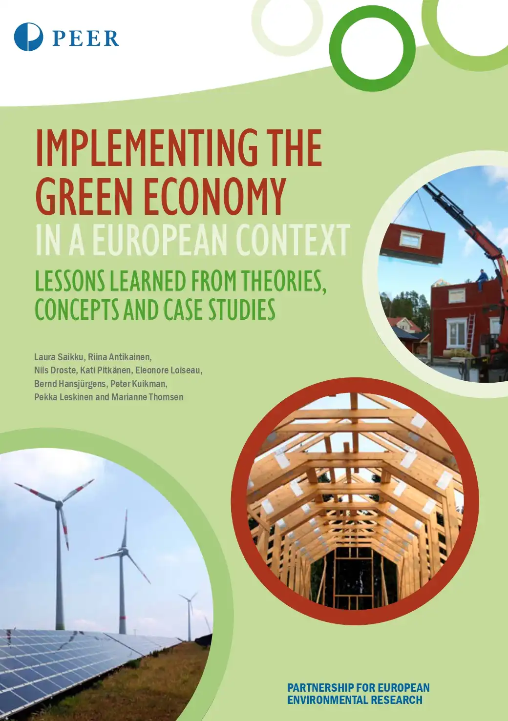 Implementing The Green Economy In a European Context