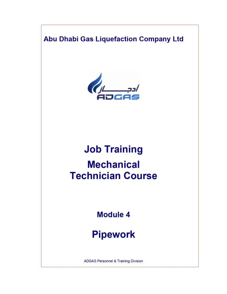 Job Training Mechanical Technician Course