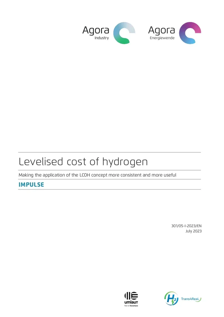 Levelised Cost of Hydrogen