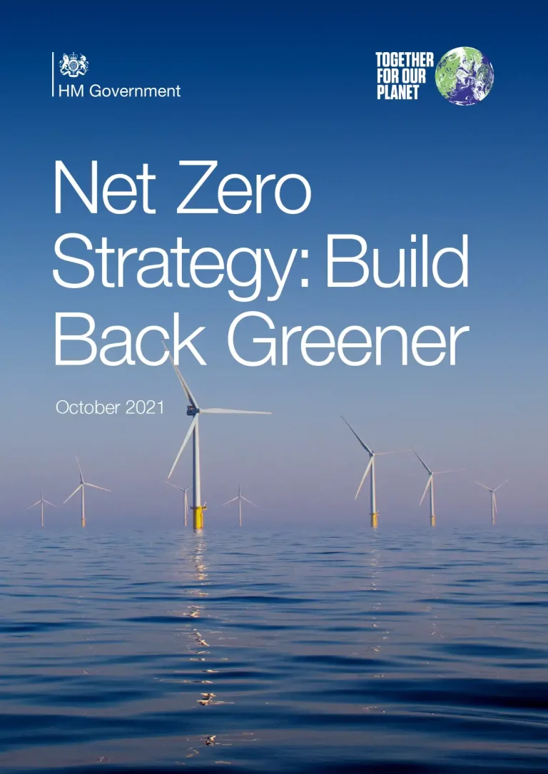 Net Zero Strategy Build Back Greener