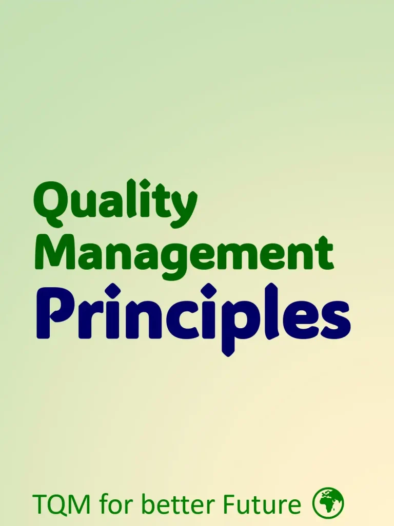 Quality Management Principles - ISO