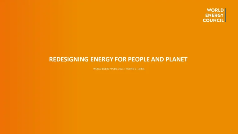 Redesigning Energy for People and Planet