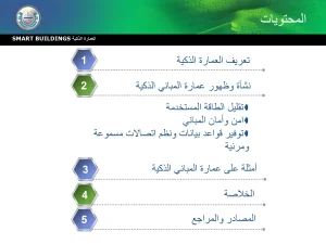 العمارة الذكية