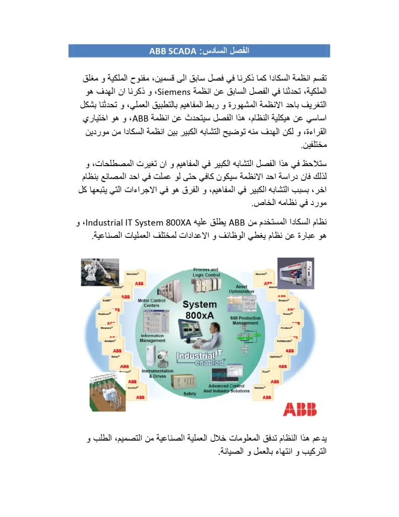ABB SCADA :الفصل السادس