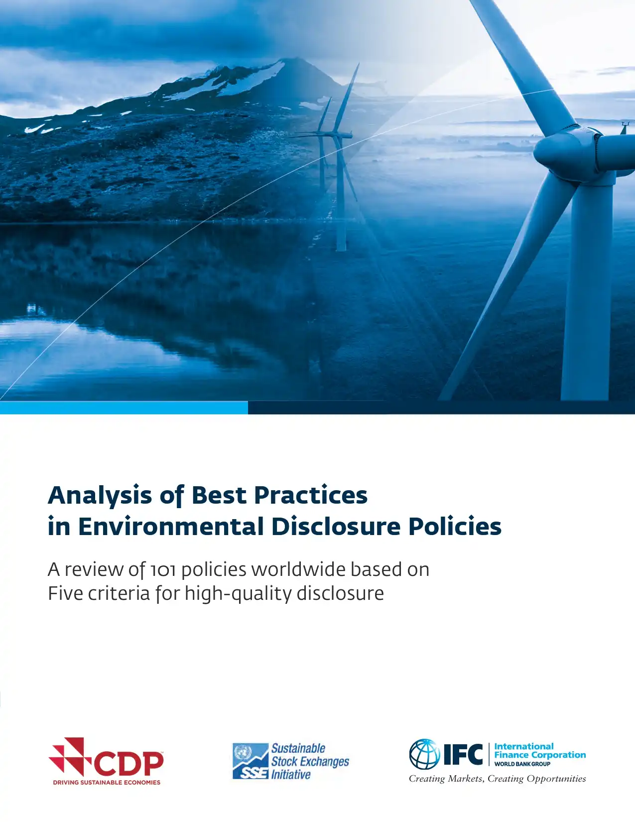 Analysis of Best Practices in Environmental Disclosure Policies