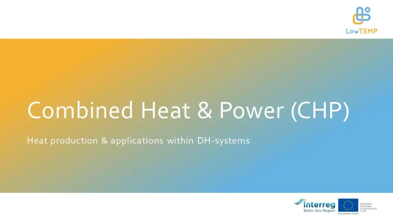 Combined Heat& Power (CHP)