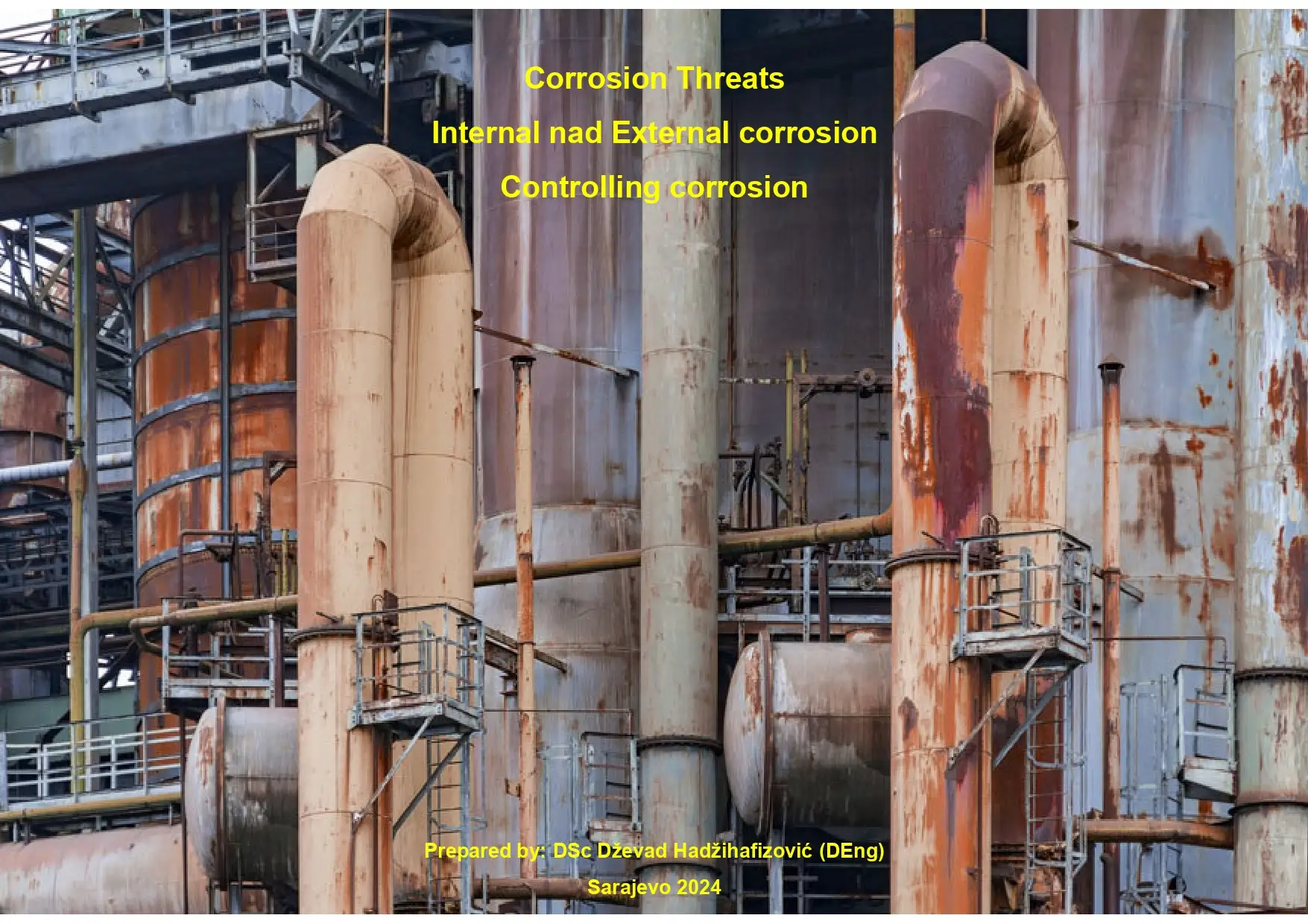 Corrosion Threats Internal and External Corrosion Controlling Corrosion
