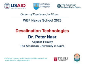 Desalination Technologies