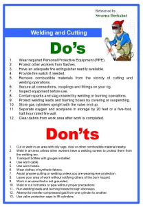 Do’s and Don’t in Safety