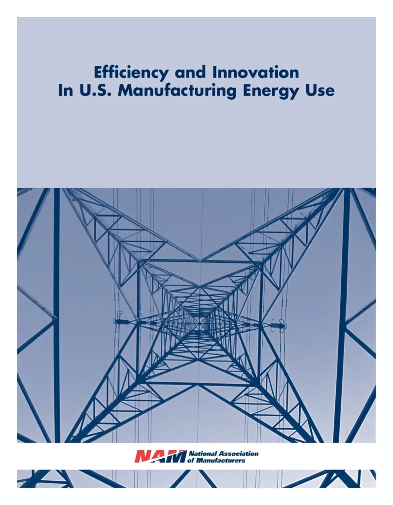 Efficiency and Innovation In U.S. Manufacturing Energy Use