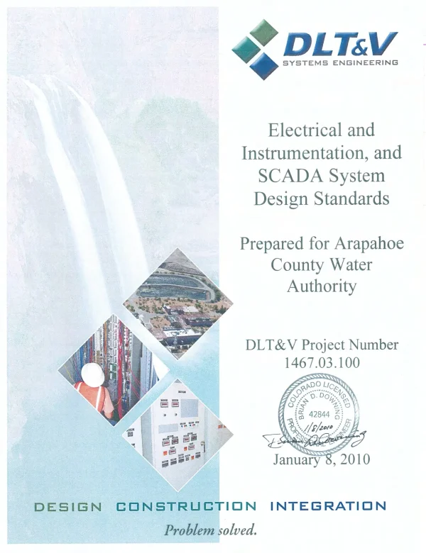 Electrical And Instrumentation And SCADA System Design Standards