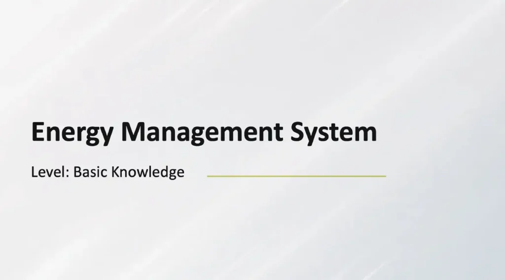 Energy Managment System