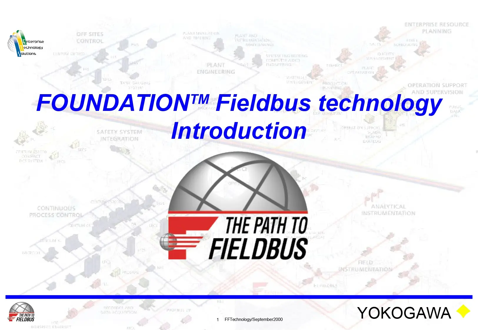 FoundationTM Fieldbus Technology Introduction