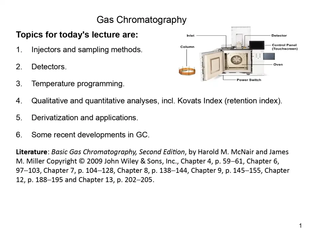 Gas Chromatography