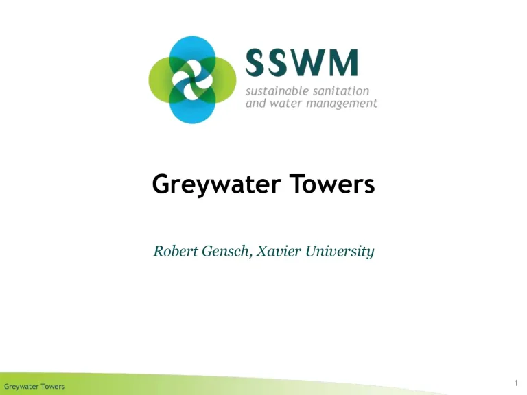 Gray Water Towers