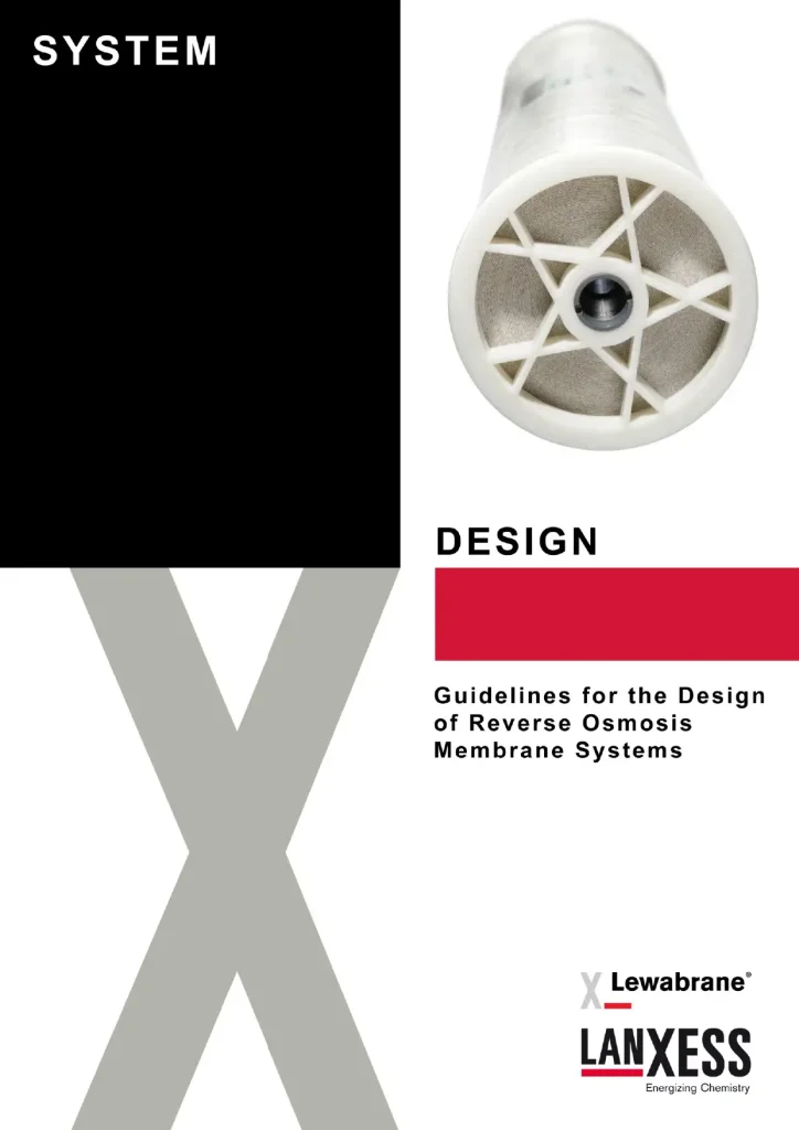 Guideline for the Design of Reverse Osmosis Membrane Systems