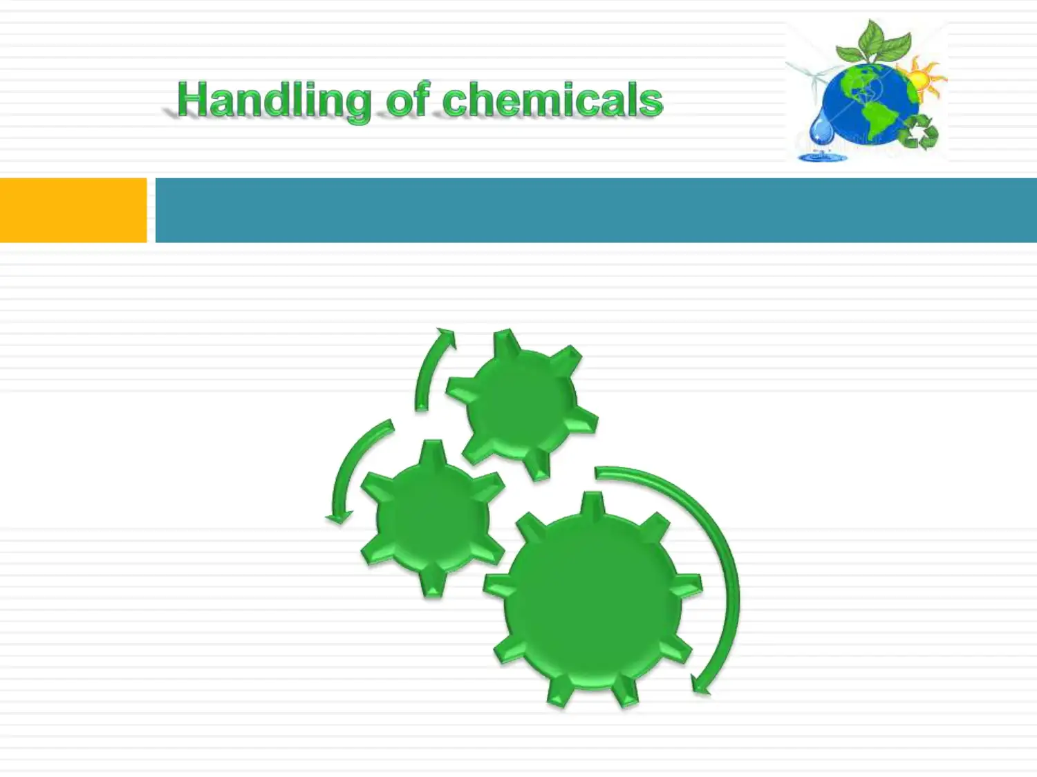 Handling of Chemicals