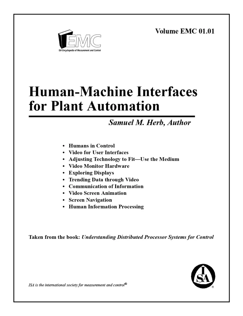 Human-Machine Interfaces for Plant Automation