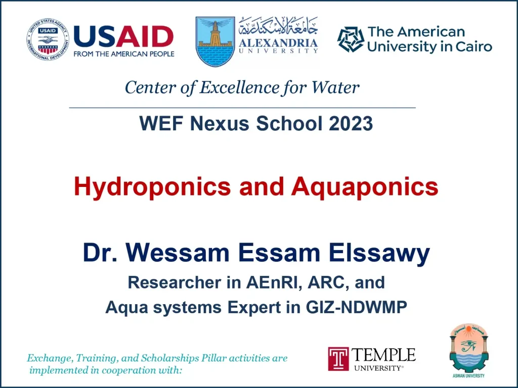 Hydroponics and Aquaponics