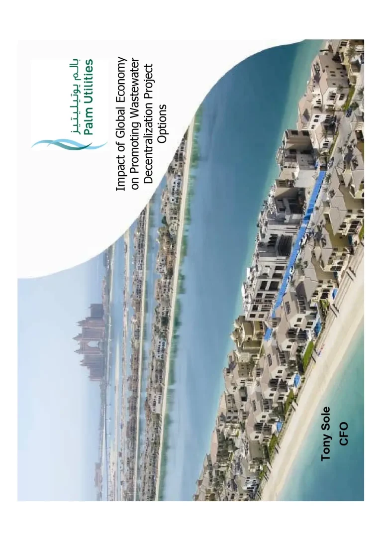 Impact Of Global Economy On Promoting Wastewater Decentralization Project Options