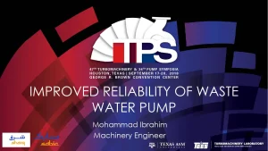 Improved Reliability of Wastewater Pump