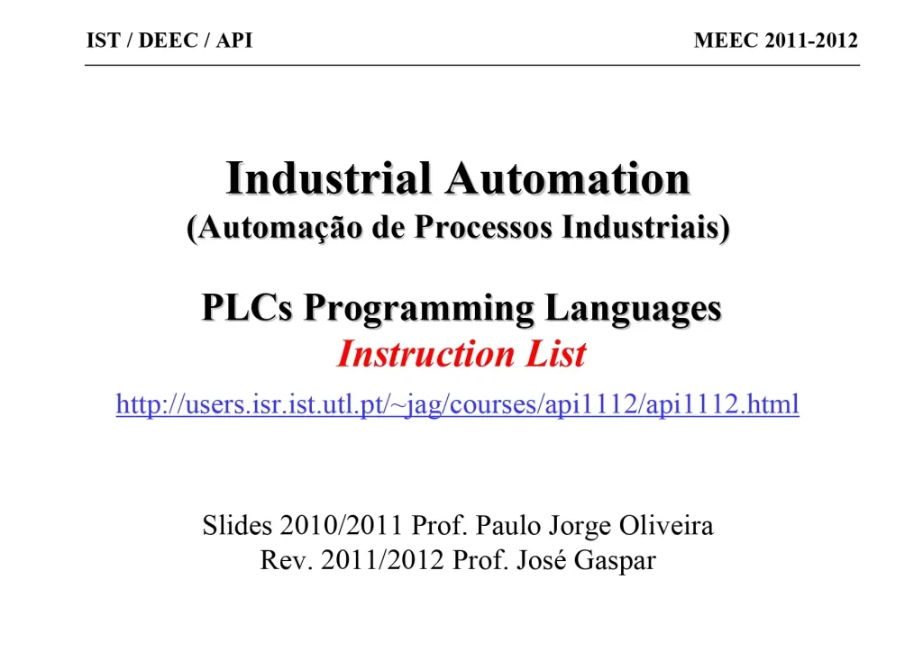Industrial Automation