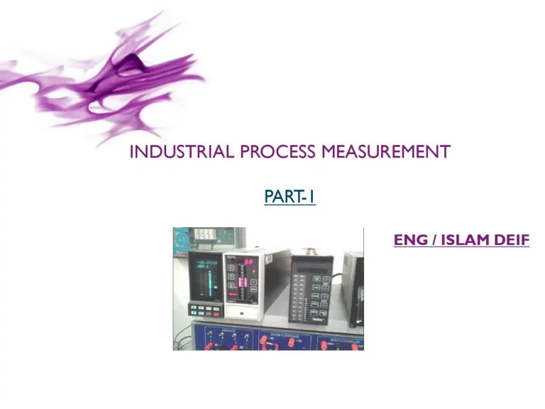 Industrial Process Measurement Part-1