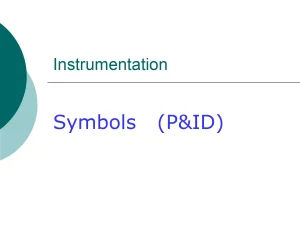 Instrumentation Symbols (P&ID)