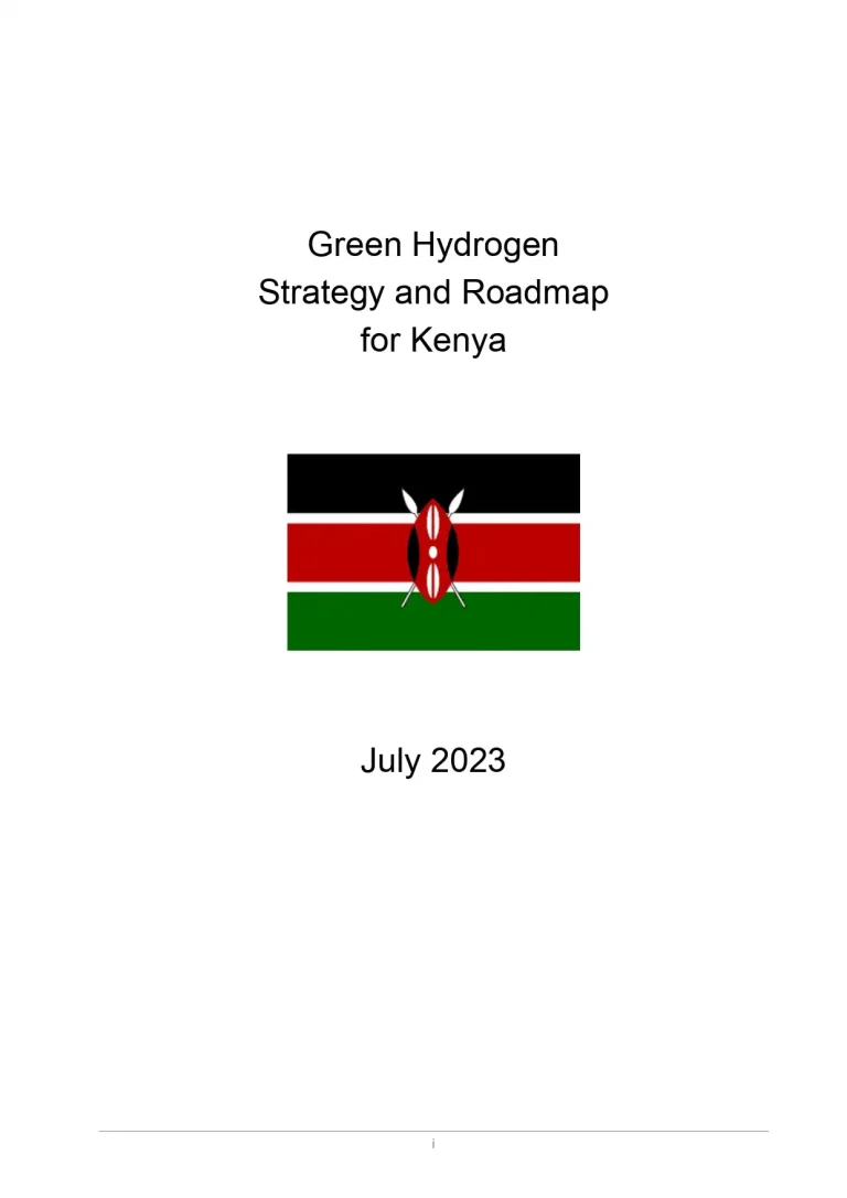 Kenya Green Hydrogen Strategy and Roadmap