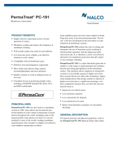 Membrane Antiscalant
